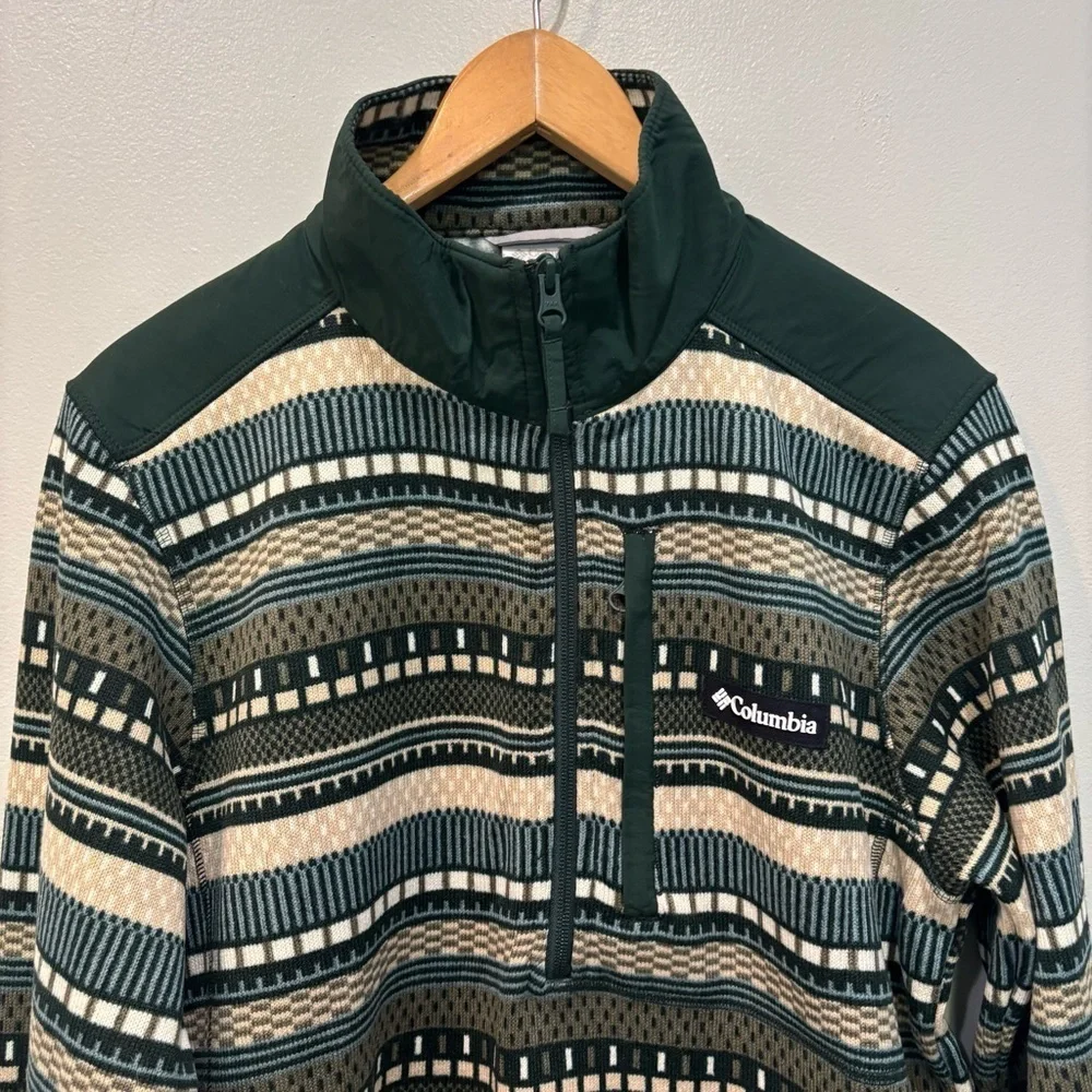 Columbia 1/4 Zip Fleece Jacket Men’s Size Medium